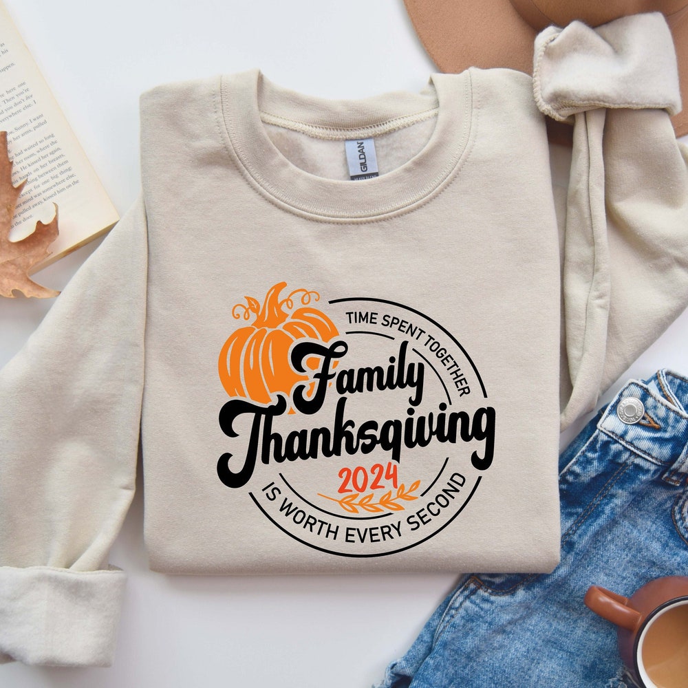 Thanksgiving Family Sweatshirt, Family Thanksgiving 2024, Family Dinner Tshirt, Family Thanksgiving Cruise, Thanksgiving Crew Shirt X Halloween Collection From Snorider