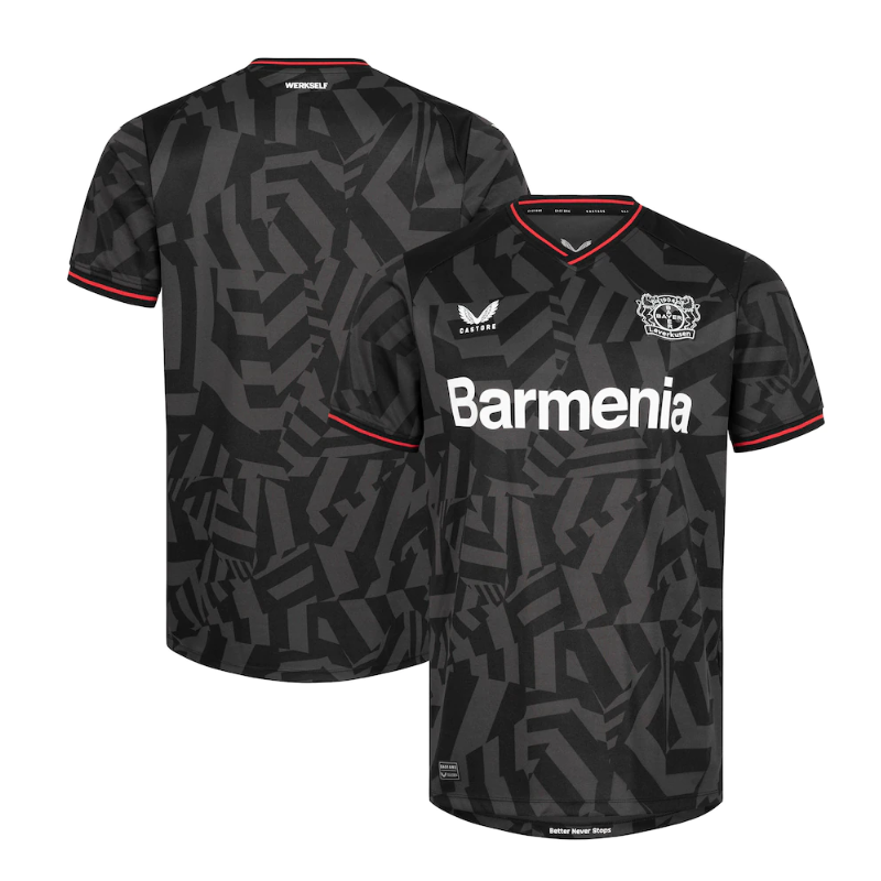 Bayer Leverkusen Away Shirt 2022-23 Custom Jersey –