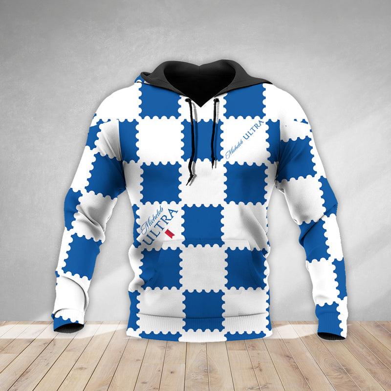 Gorgeous Gingham Michelob Ultra Hoodie & Zip Hoodie