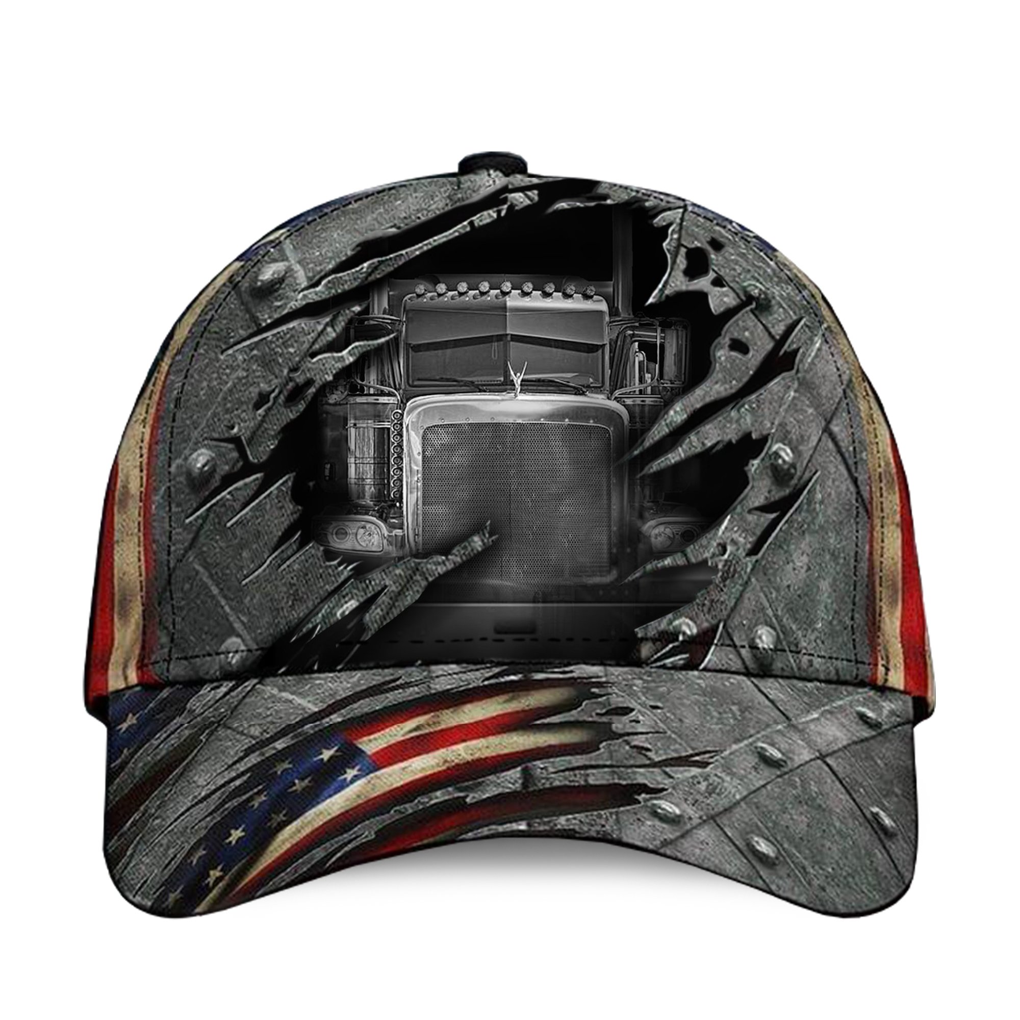 Trucker Drive Hat American 3D Printe …