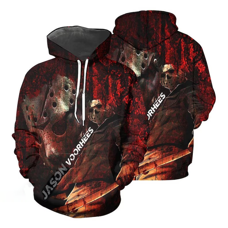Jason Voorhees Horror Movie Hoodie & Zip Hoodie