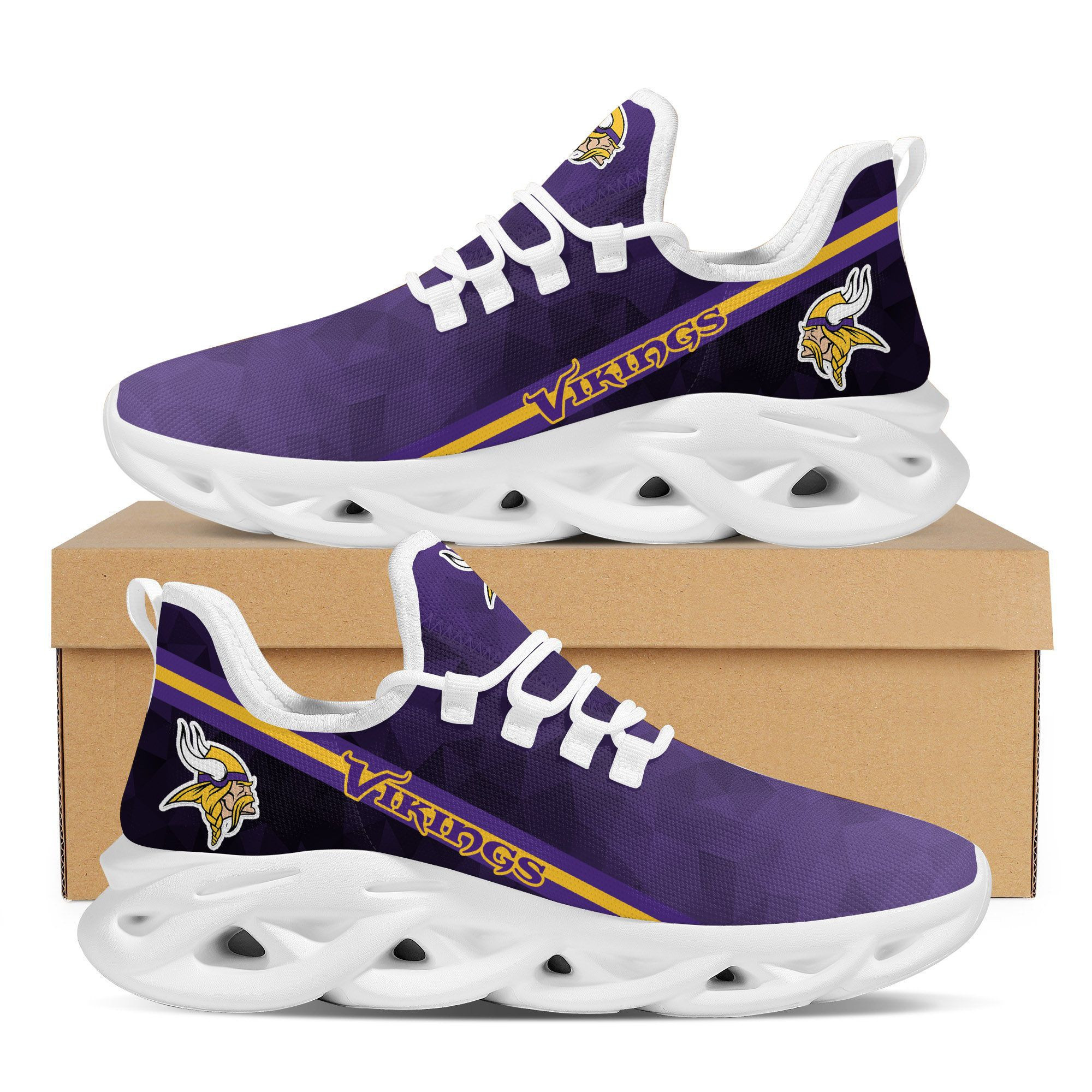 Minnesota Vikings American Football Team Max Soul Shoes MS5306