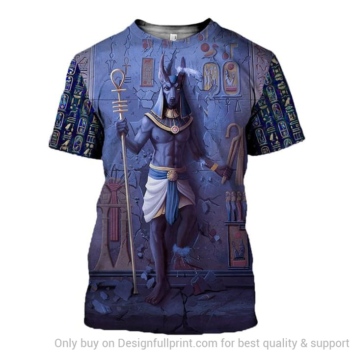 Purple Egyptian 3D T-Shirt Gift Idea &hellip;