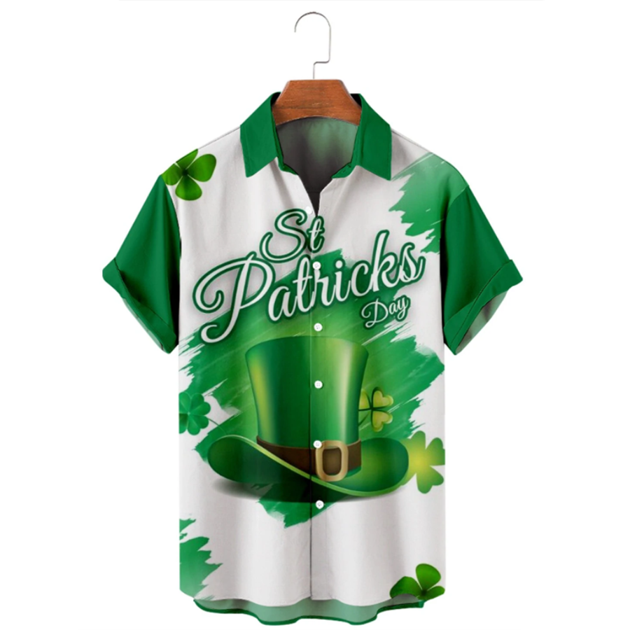 St. Patrick’S Hawaiian Shirt, Irish Hawaiian Shirt