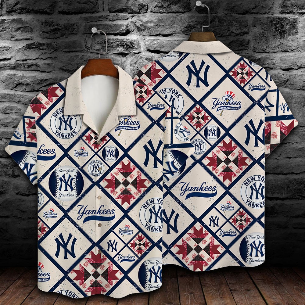 Newyork Yankees Mlb Summer 3D Hawaiian Shirt