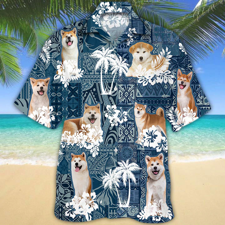 Akita Hawaiian Shirt