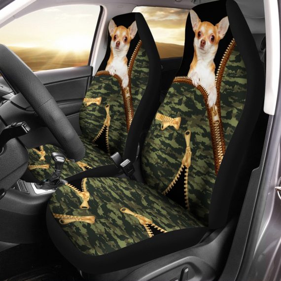 Dog Lover Gift Camo Chihuahua Car Se &hellip;