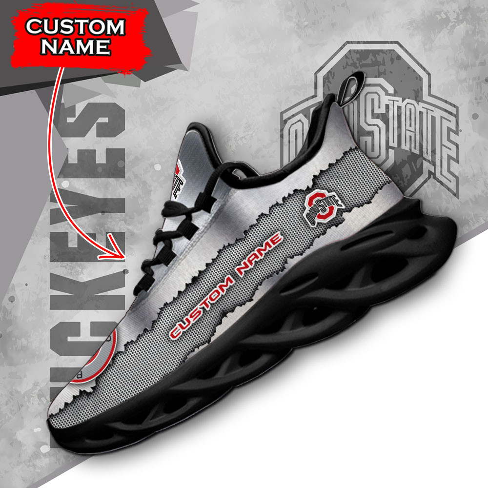 Ohio State Buckeyes Max Soul Shoes Sneakers For Men And Women 256