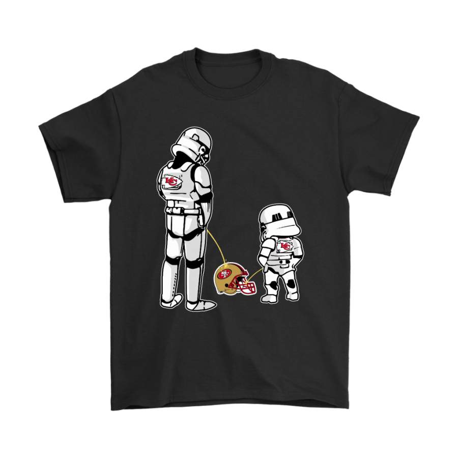 Kansas City Chiefs Father & Child Stormtroopers Piss On You Shirts