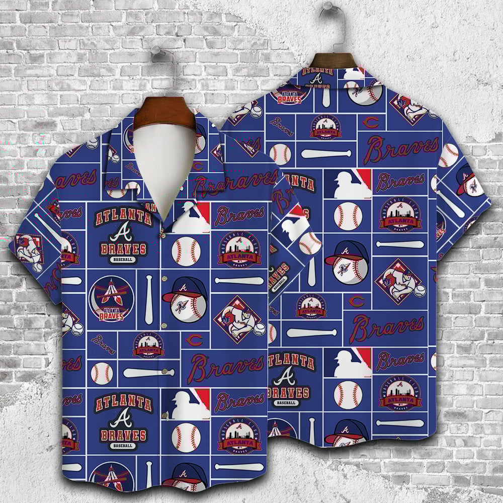 Atlanta Braves Major League Baseball 2023 Aop Hawaiian Shirt
