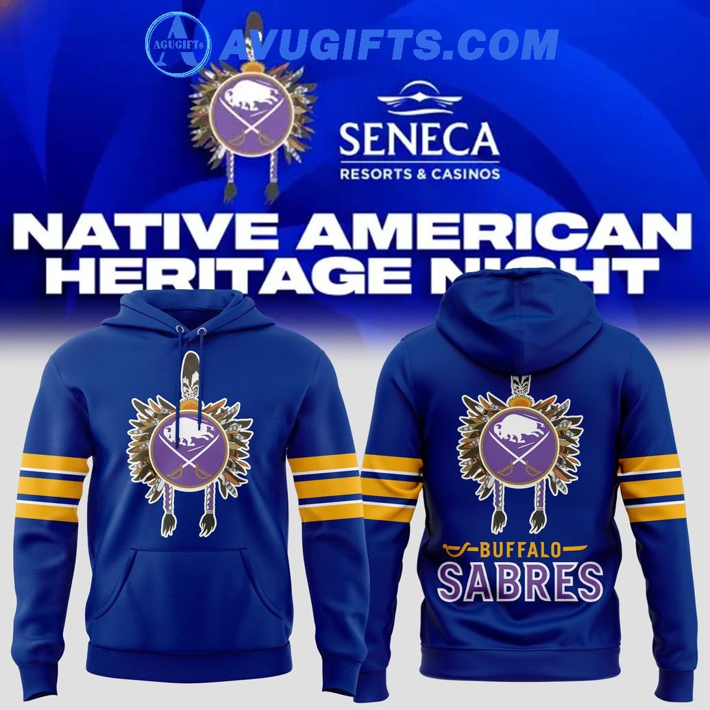 Buffalo Sabres Native American Heritage Month 2024 Hoodie – Zip Hoodie 3D Aop Shirt