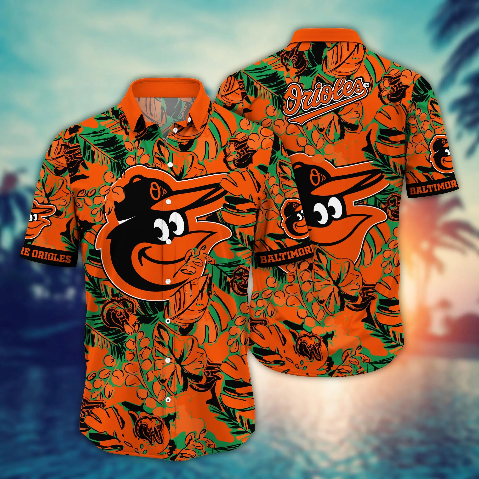 Baltimore Orioles Mlb Hawaiian Shirt Long Days Aloha Shirt