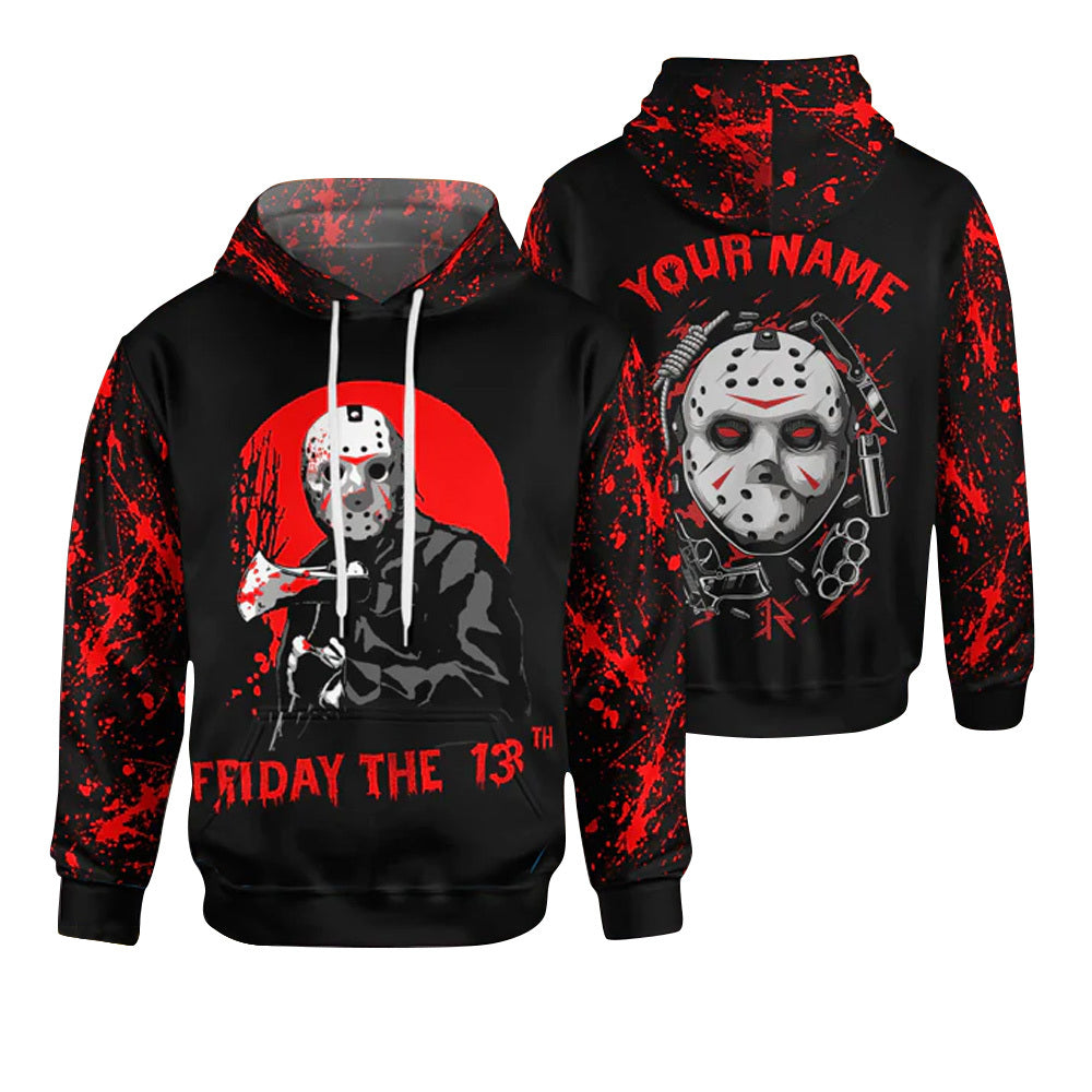 Personalized Jason Voorhees Horror Hoodie