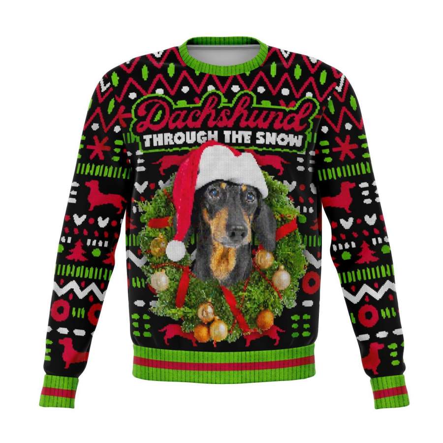 Daschund Funny Ugly Sweatshirt