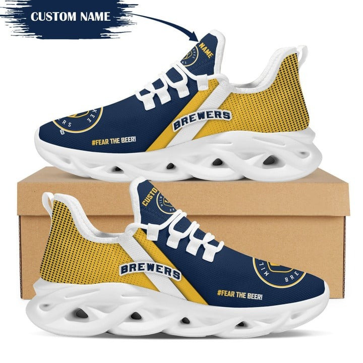 Milwaukee Brewers Max Soul Shoes Sport Sneakers Gift For Fans Sport Ver 08