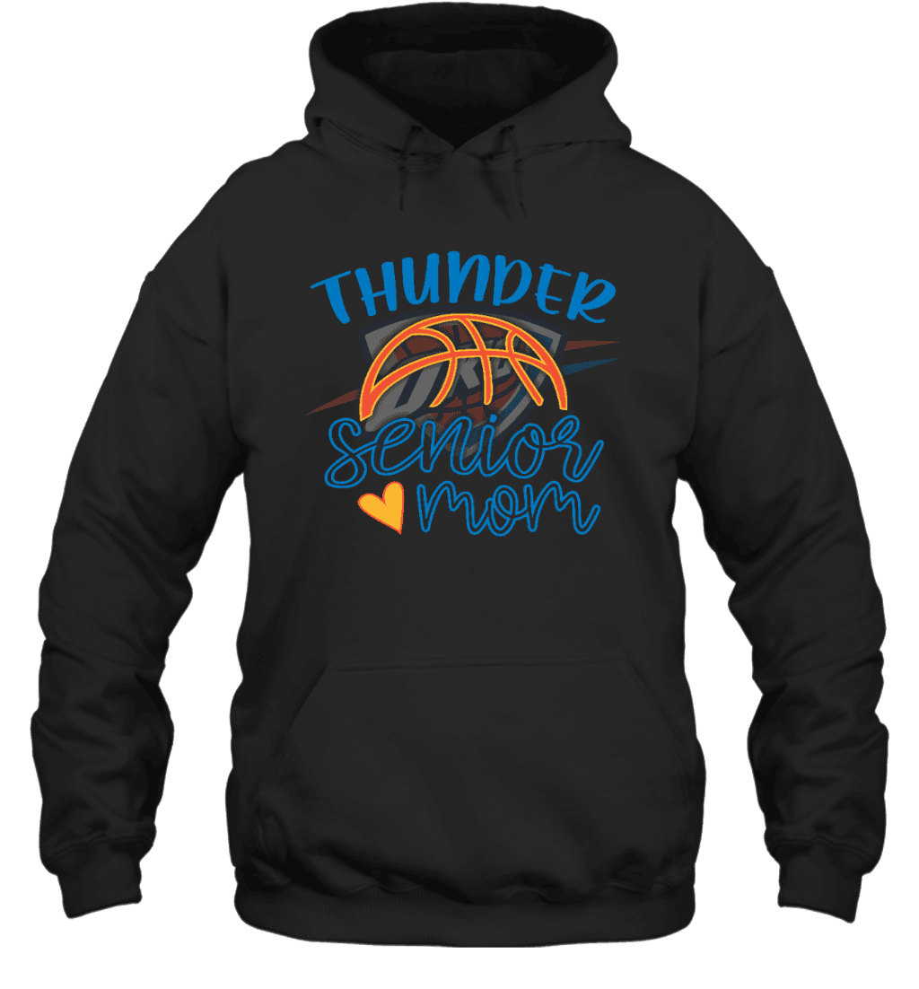 Oklahoma City Thunder Basketball Senior Mom 2D Hoodie