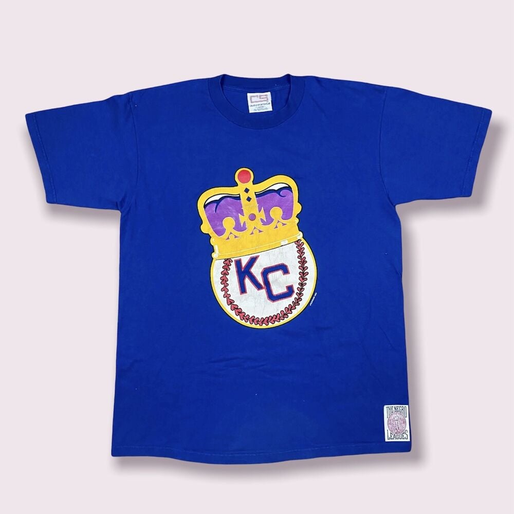 Vintage 90S Kansas City Monarchs T Shirt The Negro Leagues Baseball