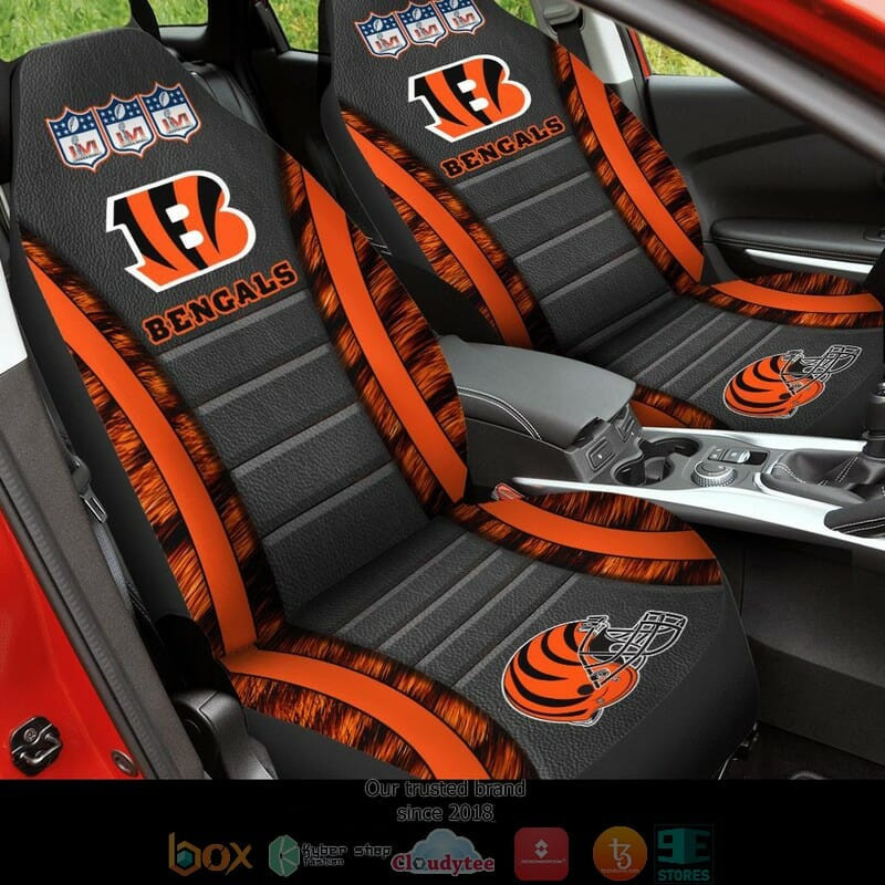 Cincinnati Bengals Super Bowl LVI Orange Car Seat Cover Set CSC1582