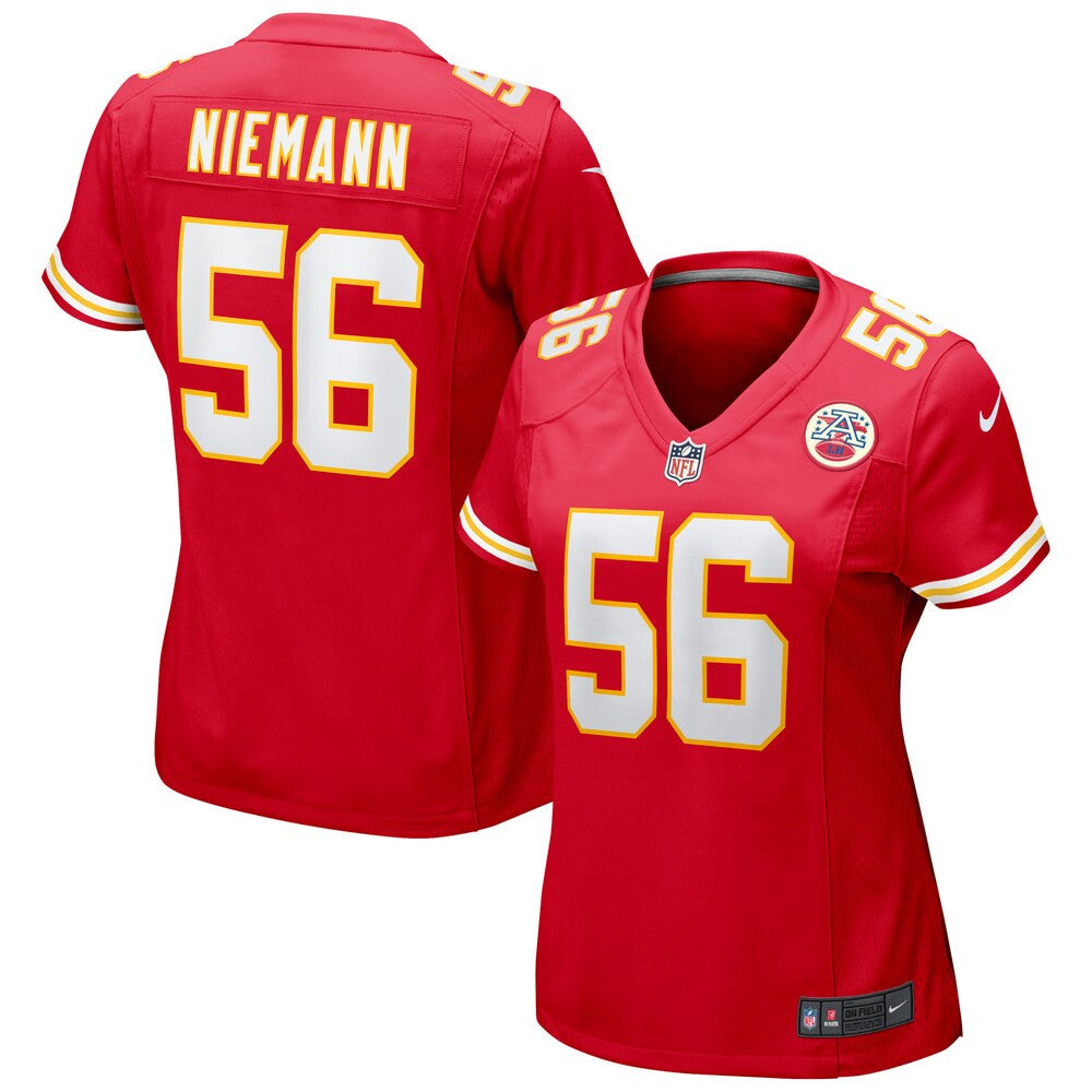 Women’S Kansas City Chiefs Ben Niemann Nike Red Game Jersey