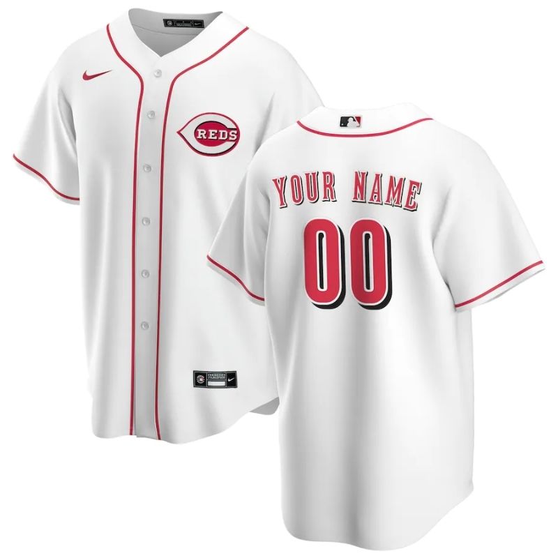 Cincinnati Reds Team 2022 Home Customized Jersey Unisex Pro Official