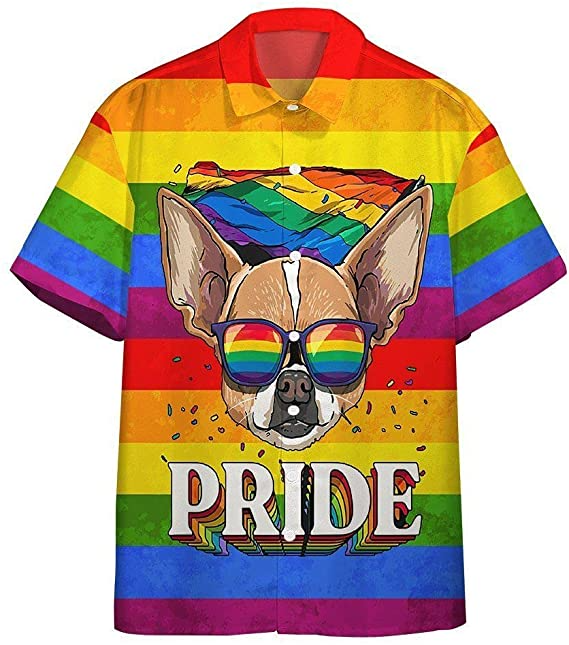 Pride 3D All Over Printed Hawaiian Shirt, Lgbt Hawaiian Pocket Shirt Unisex Full Print For Tropical Summer