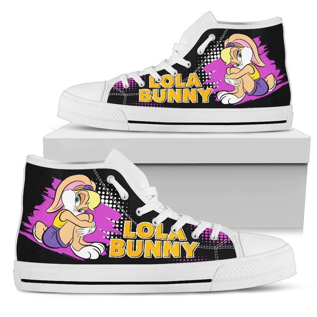 Lola Bunny Sneakers High Top Shoes Looney Tunes Fan High Top Shoes Moderndaydecors