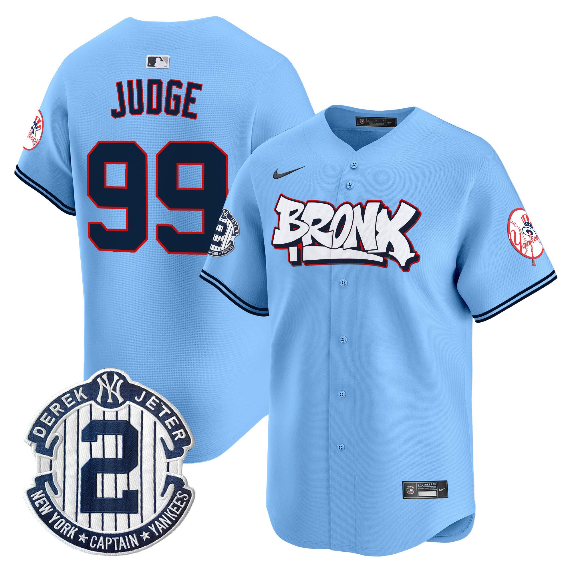 Unisex New York Yankees The Bronx Graffiti Vapor Premier Limited Jersey V4 – All Stitched