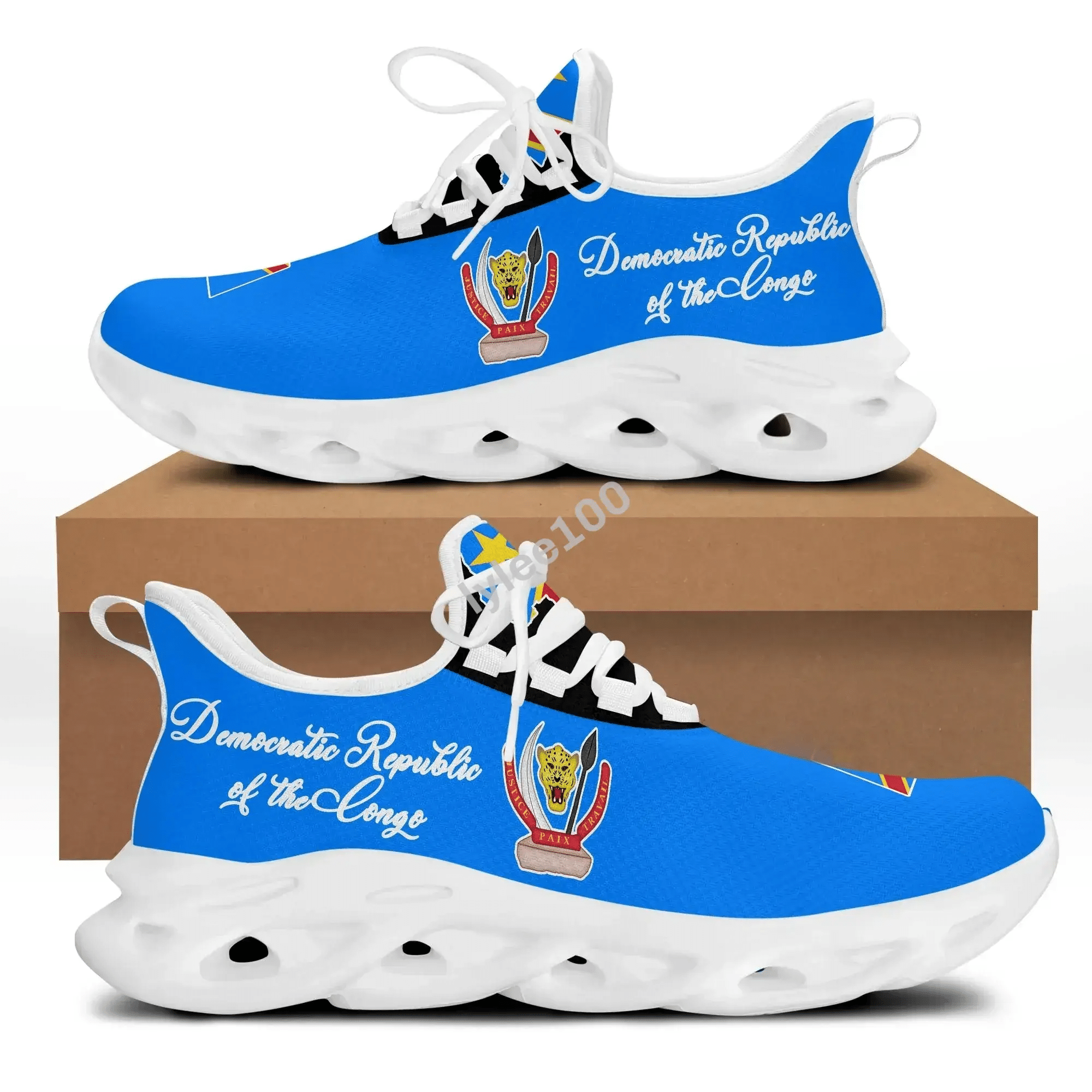 Democratic Republic Of The Congo Clunky Max Soul Sneakers, Sports Shoes, Shoes For Men And Women
