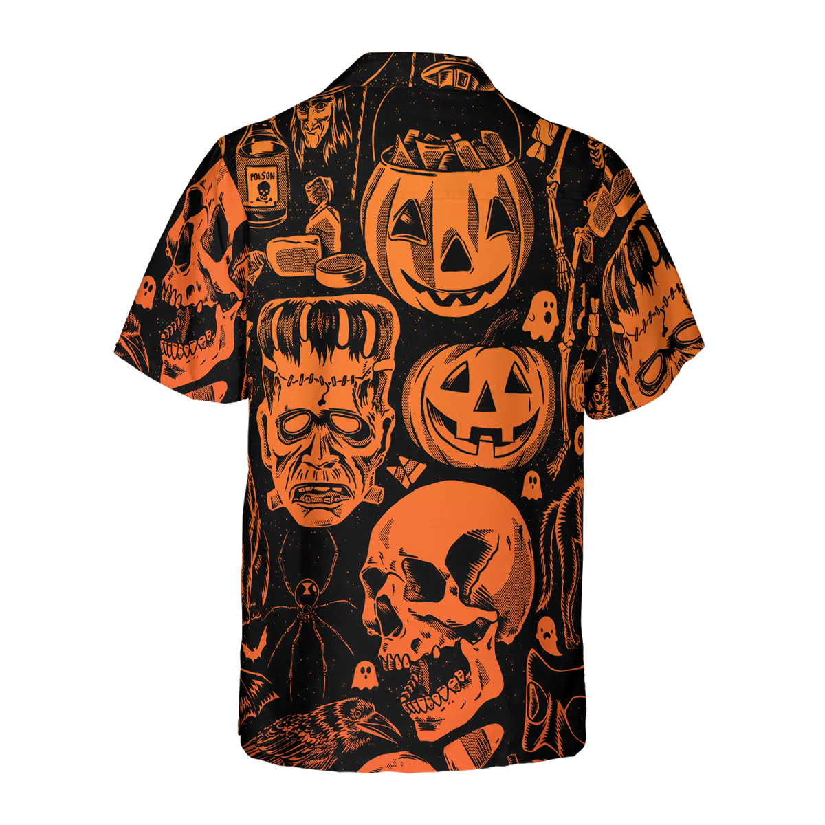 Everyday Is Halloween For Real Halloween Hawaiian Shirt, Halloween Shirt For Men And Women, Halloween Funny Shirt Summer 2024 Design By Hautehalo Fashion