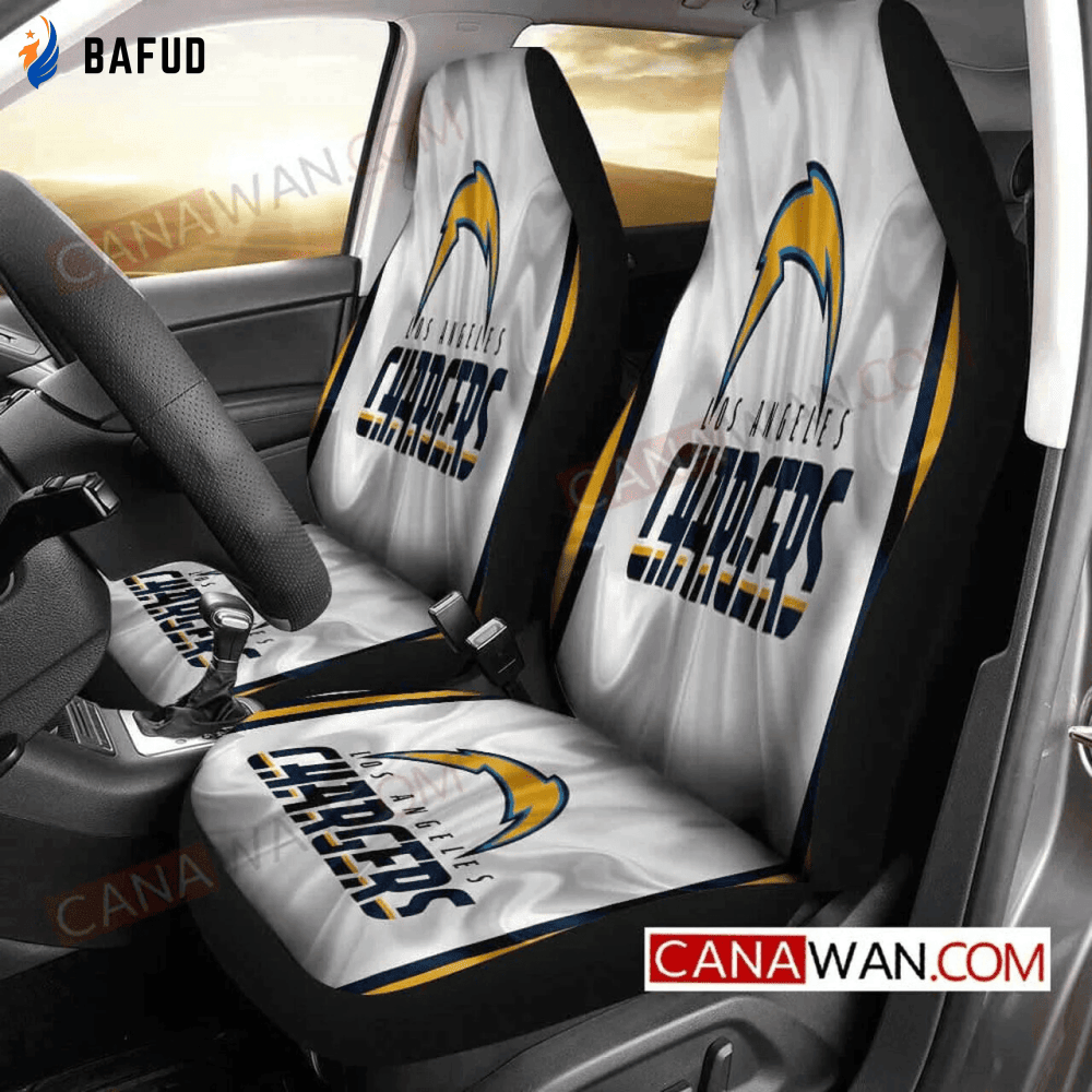 Los Angeles Chargers Logo Pattern Car Seat Cover CSC8008