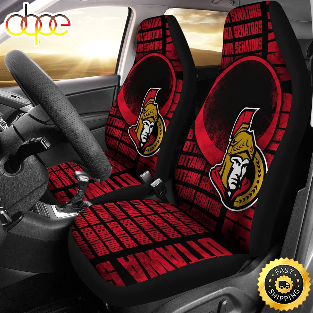 Gorgeous The Victory Ottawa Senators Car Seat Cover Set CSC3220