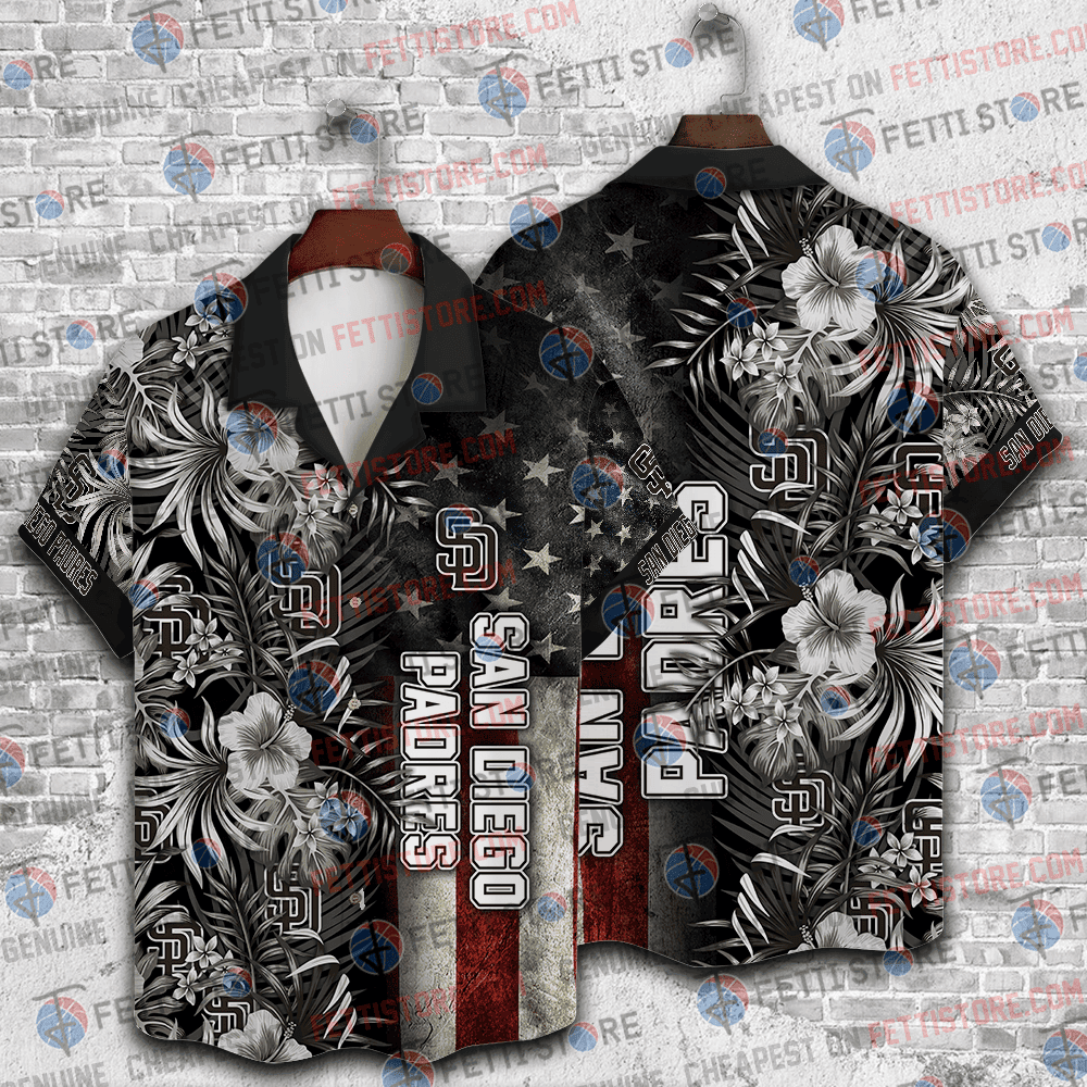 San Diego Padres Major League Baseball 2023 Aop Hawaiian Shirt