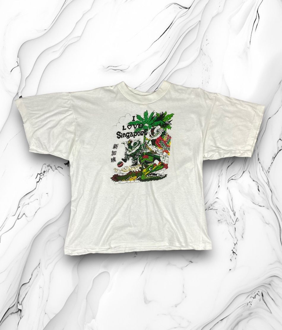 Vintage I Love Singapore Japanese Dr &hellip;