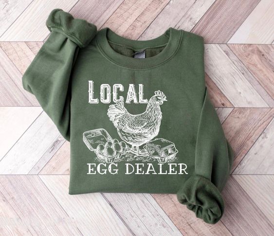 Easter Egg Dealer Sweatshirt, Women Easter Tee, funny Chicken Mom shirt, Matching Easter Shirt, easter gift for women, Happy Easter Shirt