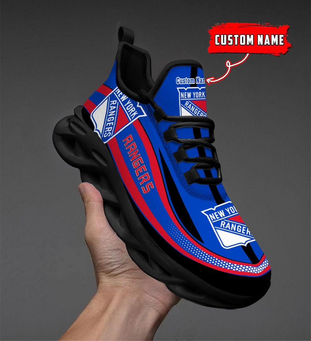 New York Rangers NHL Max Soul Shoes Sneakers For Men And Women Ver 01