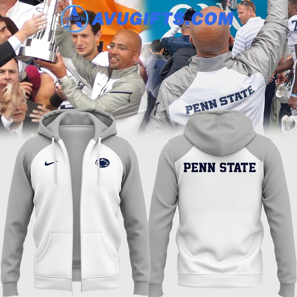 Penn State Football X Coach James Franklin New Edition Fans Favorites Limited Hoodie – Zip Hoodie 3D Aop Shirt