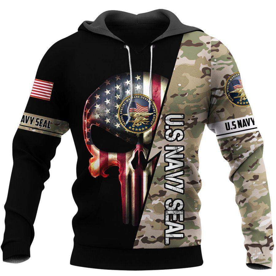 US Navy Seal Skull Unisex US Size Ho &hellip;