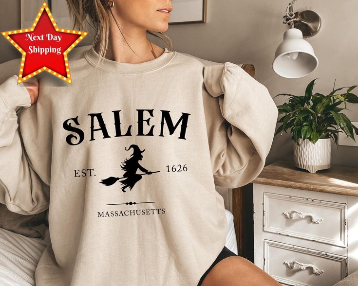 Salem Massachusetts Sweatshirt, Sale &hellip;