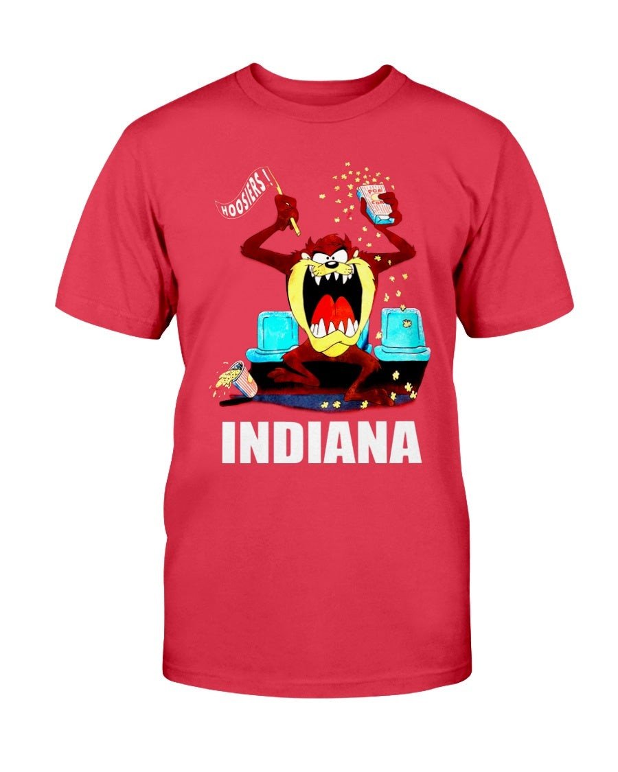 Vintage 90S Iu Indiana University Looney Tunes Tasmanian Devil T Shirt 210918