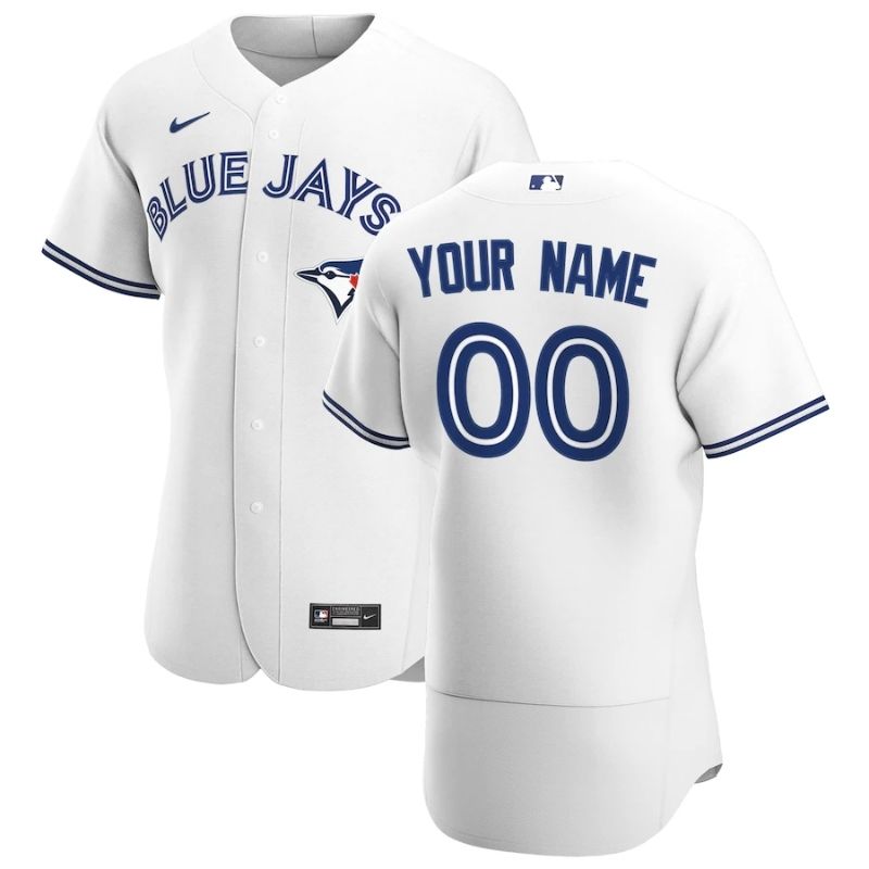 Toronto Blue Jays Team 2022 Home Custom Jersey Unisex Pro Official – White