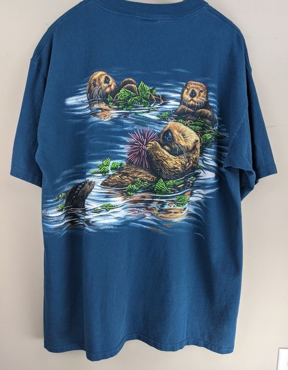 Vintage Habitat Sea Otter Shirt Outfit