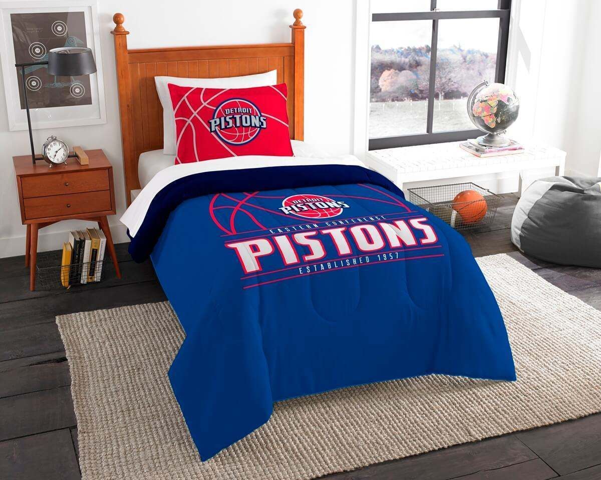 Detroit Pistons Bedding Set (Duvet C &hellip;