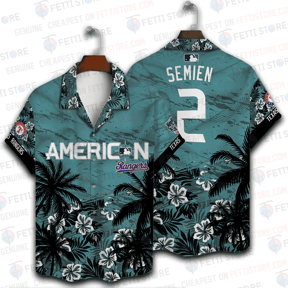 Marcus Semien Texas Rangers Mlb All Star Custom Hawaiian Shirt Stm