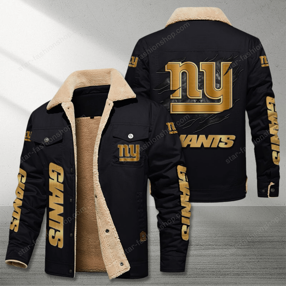 New York Giants Stand Collar Jacket