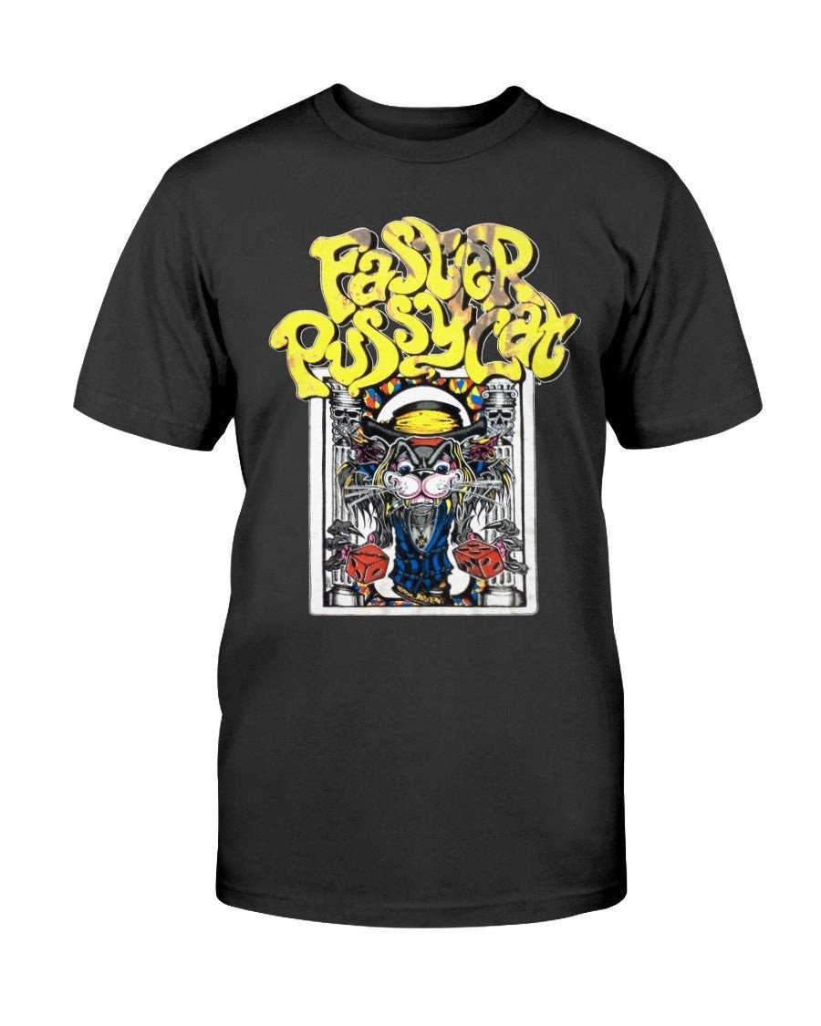 Vintage 80S 1989 Faster Pussycat Shirt Tour Glam Metal Music Lover T Shirt 073121