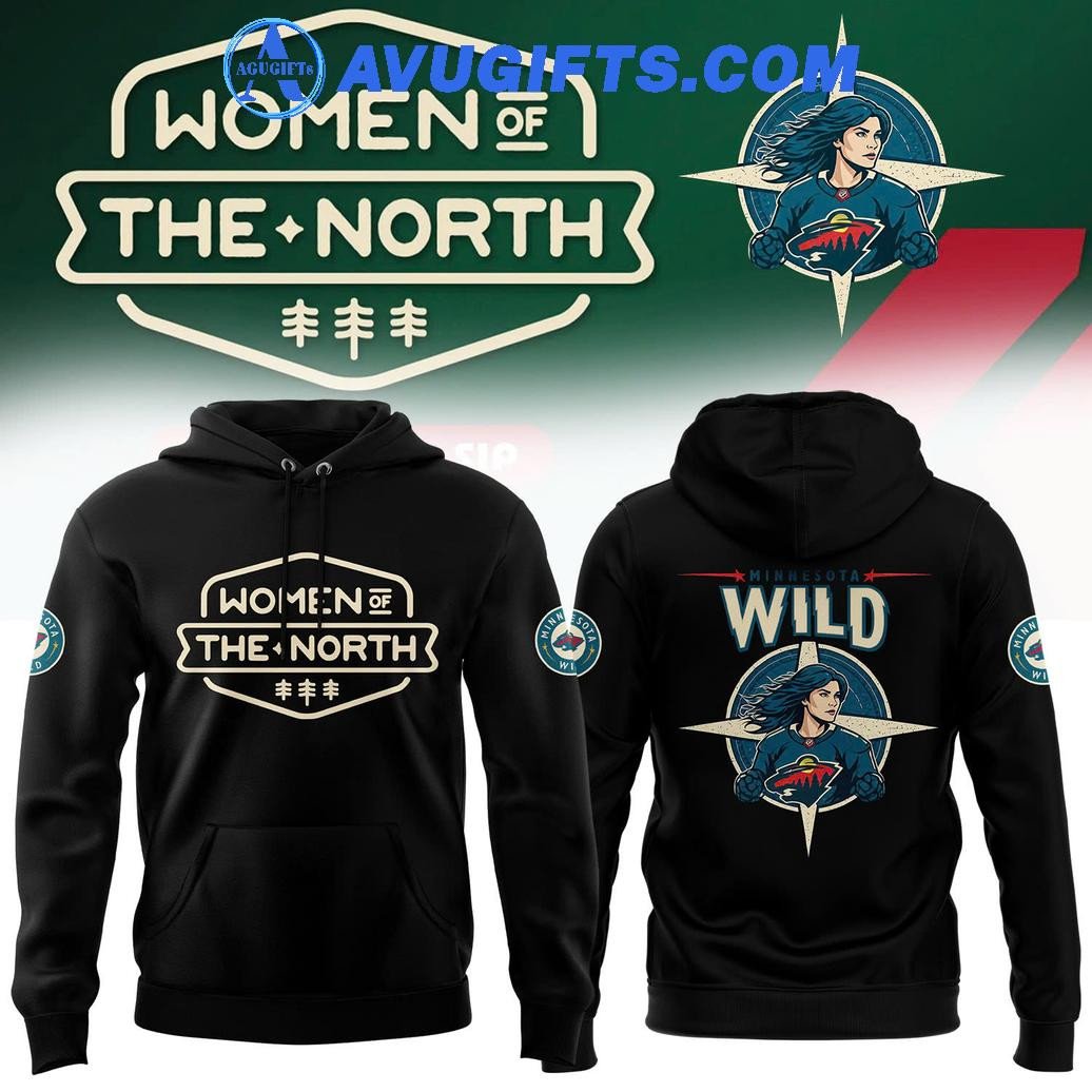 Minnesota Wild X 2025 Women Of The North Night New Collection For Fans Hoodie – Zip Hoodie 3D Aop Shirt