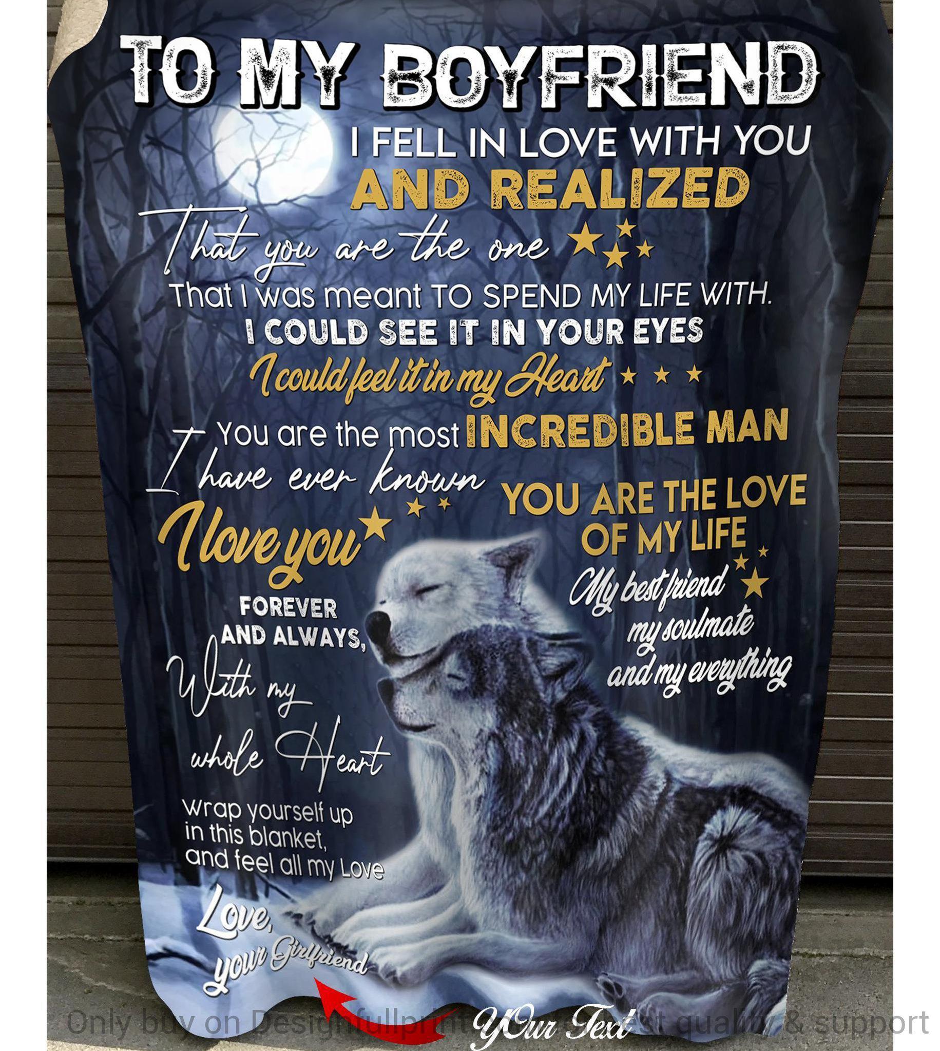 Personalized To My Boyfriend Valenti &hellip;