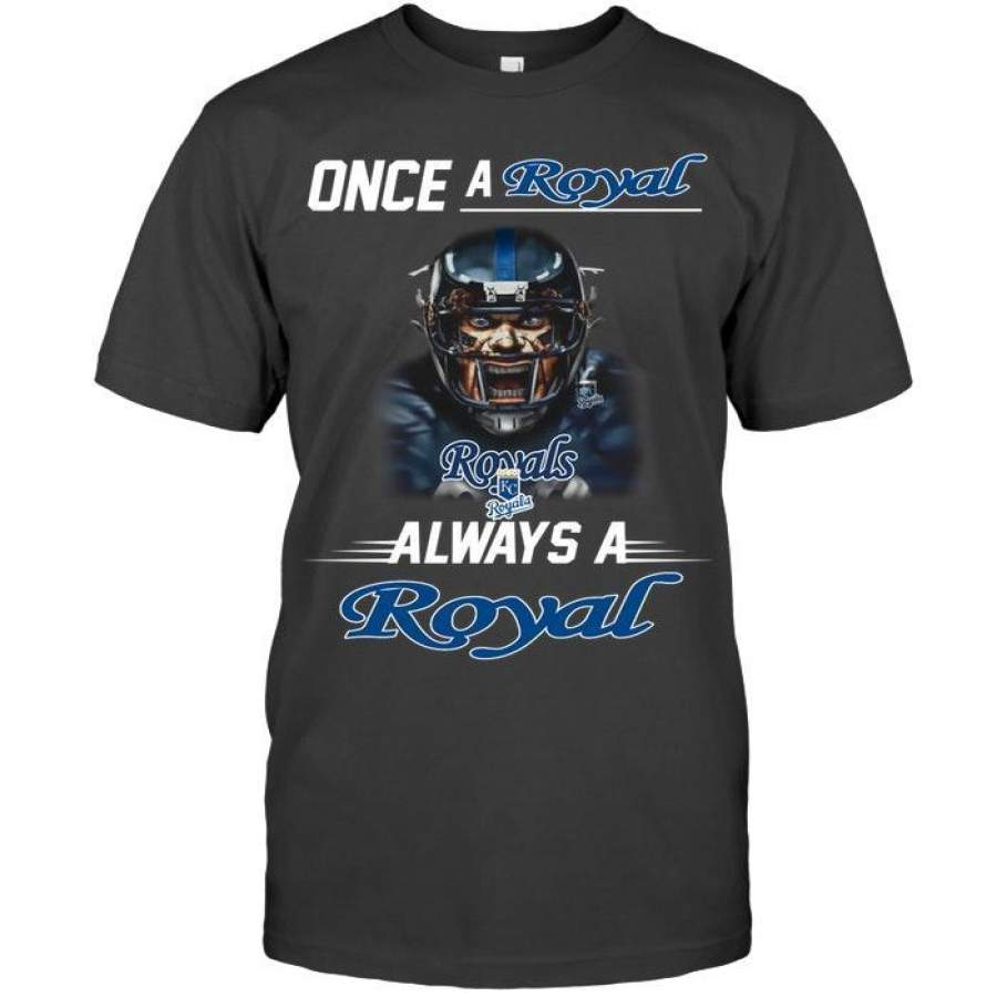 Once a Royal Alwasy a Royal Kansas City Royals Fan Shirt Trending Funny Gift Tshirt