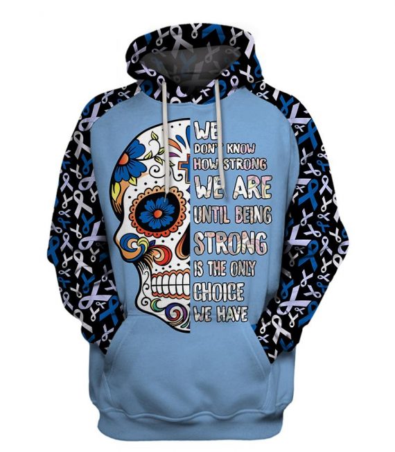 Skull Gift Multi-Color Skull Hoodie  &hellip;