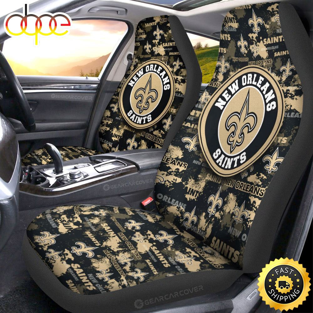 New Orleans Saints Customized Car Seat Cover Set CSC1999